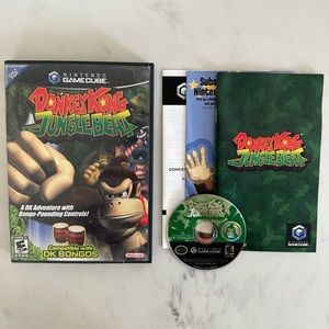 Donkey Kong Jungle Beat - Authentic Nintendo GameCube Video GAME